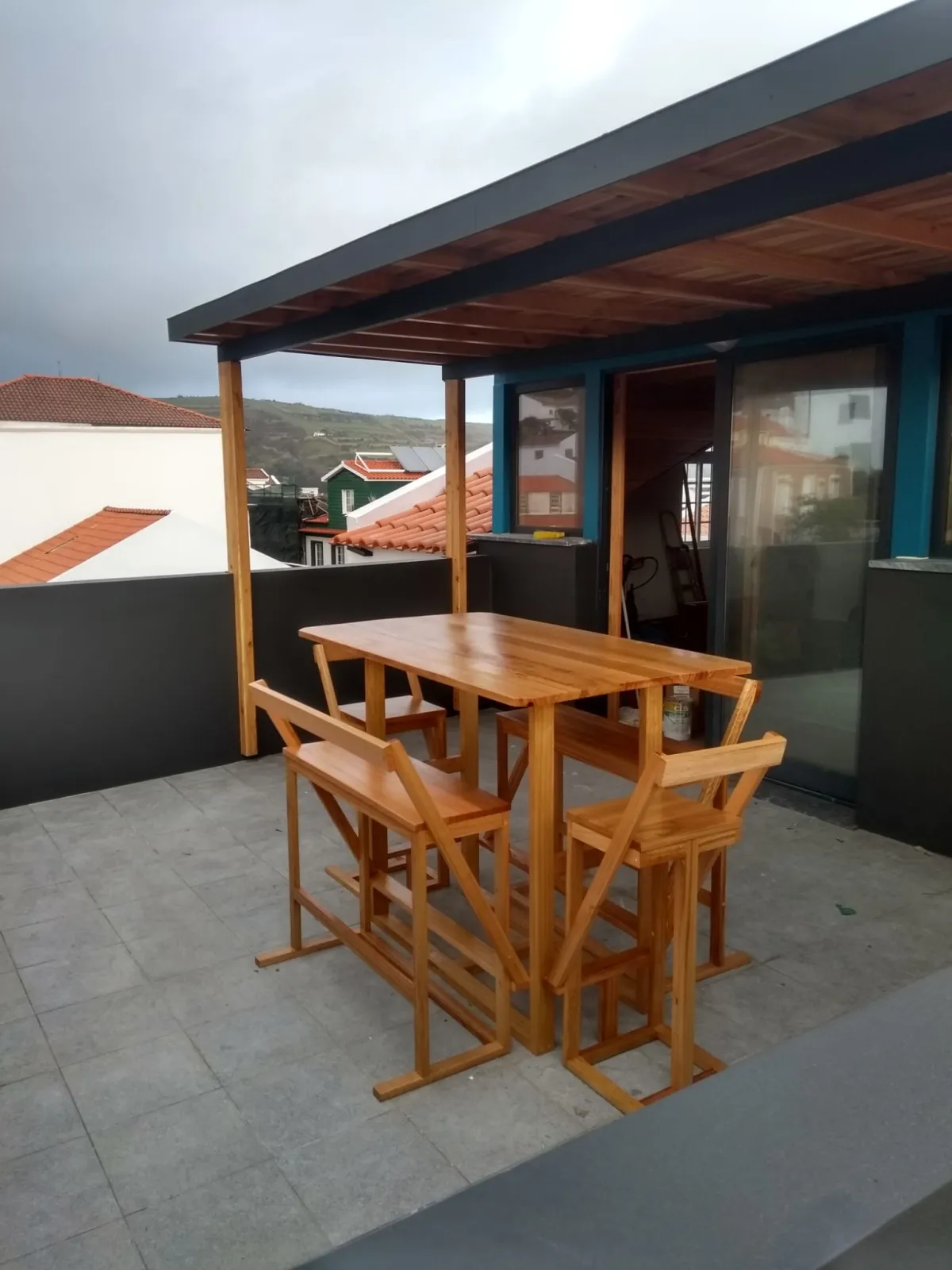 Obra realizada pela WV Construção no Faial, Açores